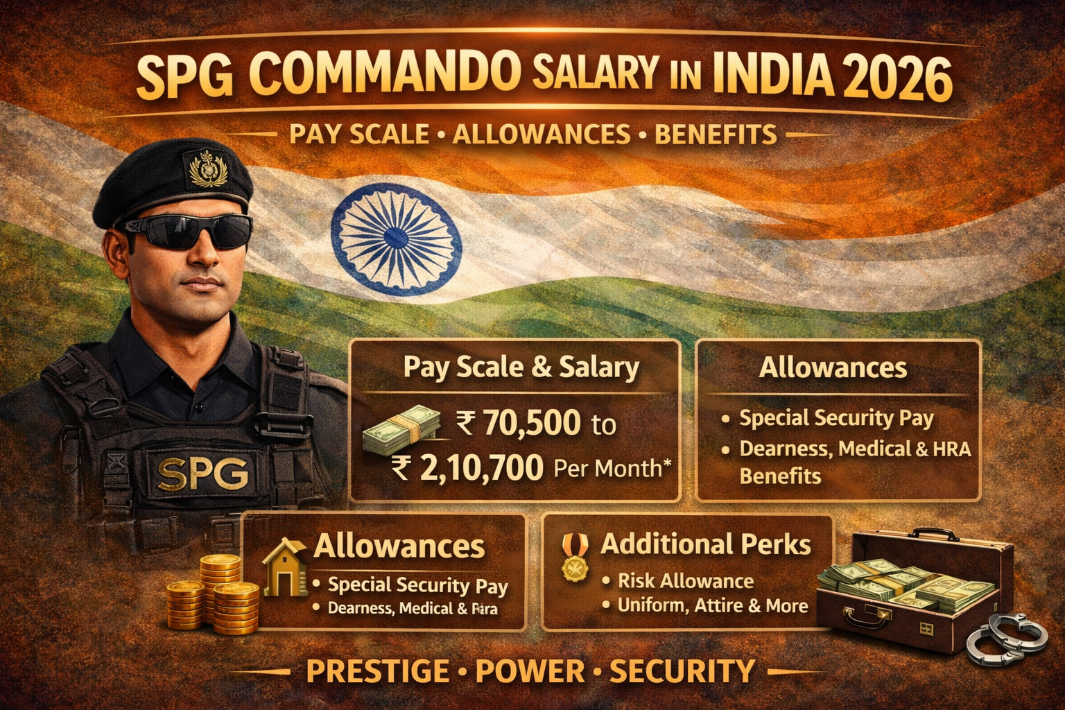 SPG Commando Salary