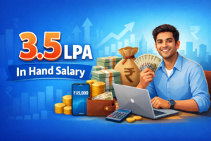 3.5 lpa in hand salary