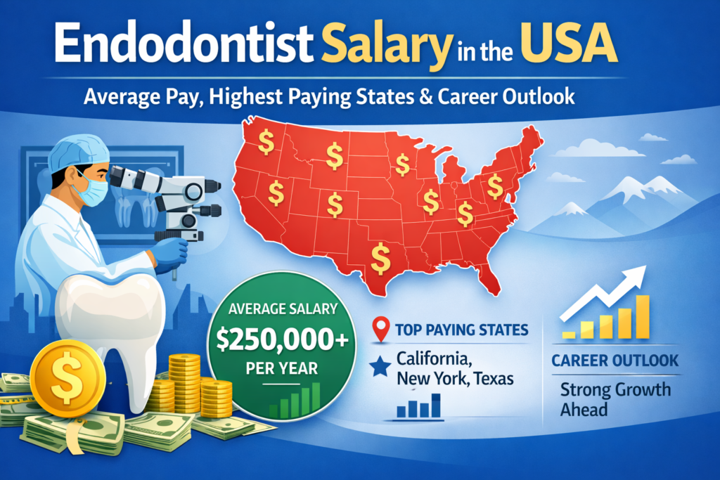 endodontist salary