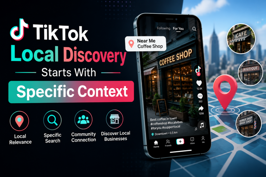 TikTok Local Discovery Starts With Specific Context